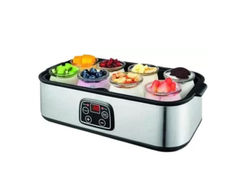 Yogurtera Eléctrica Fabrica De Yogurt Digital 8 Frascos