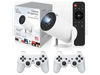 Proyector De Juegos + 2 Joystick + 4k Blanco