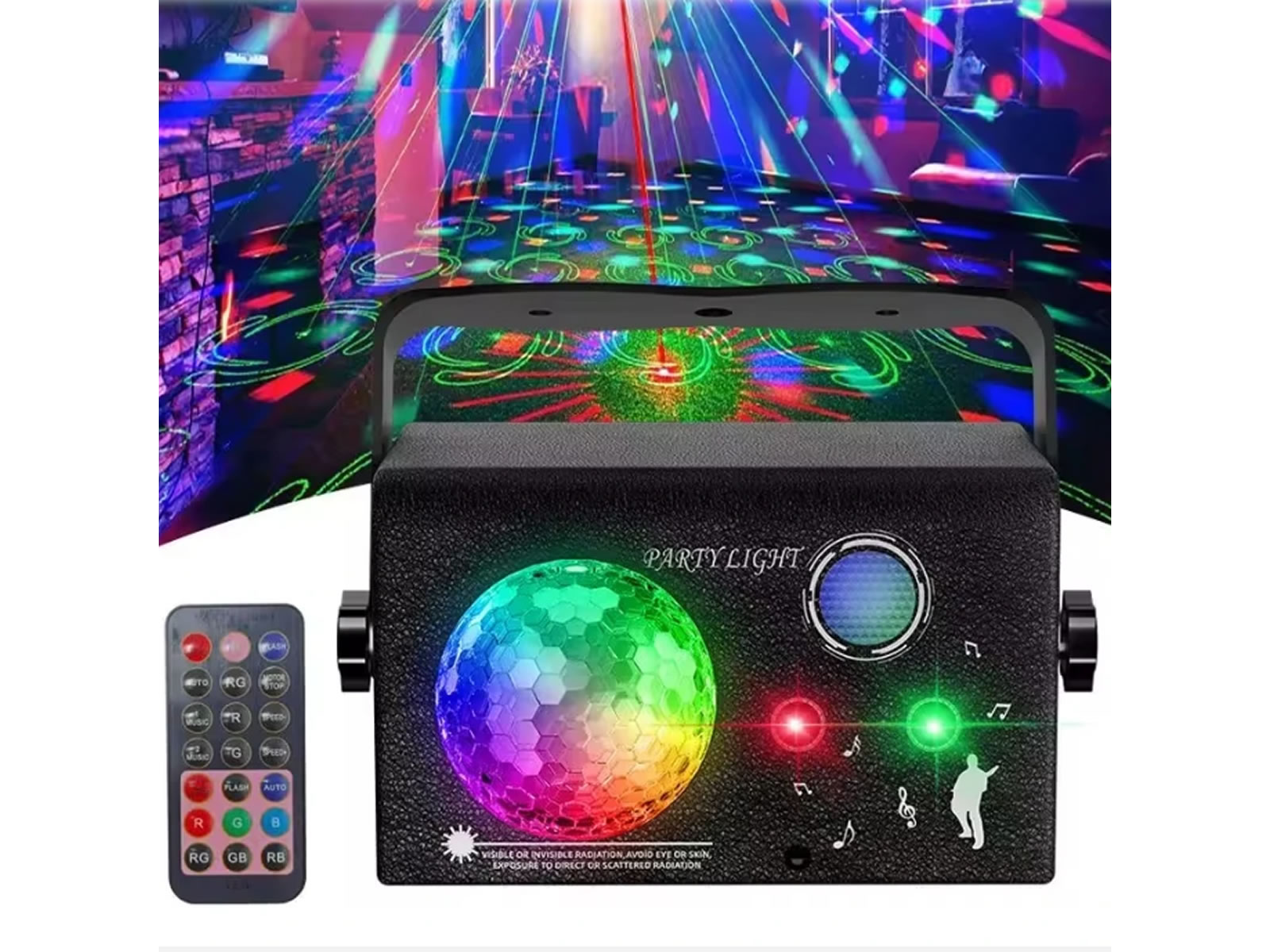 Proyector Laser led con bola