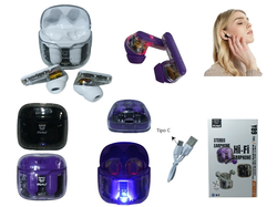 Auriculares time bluetooth transparentes AU-17011