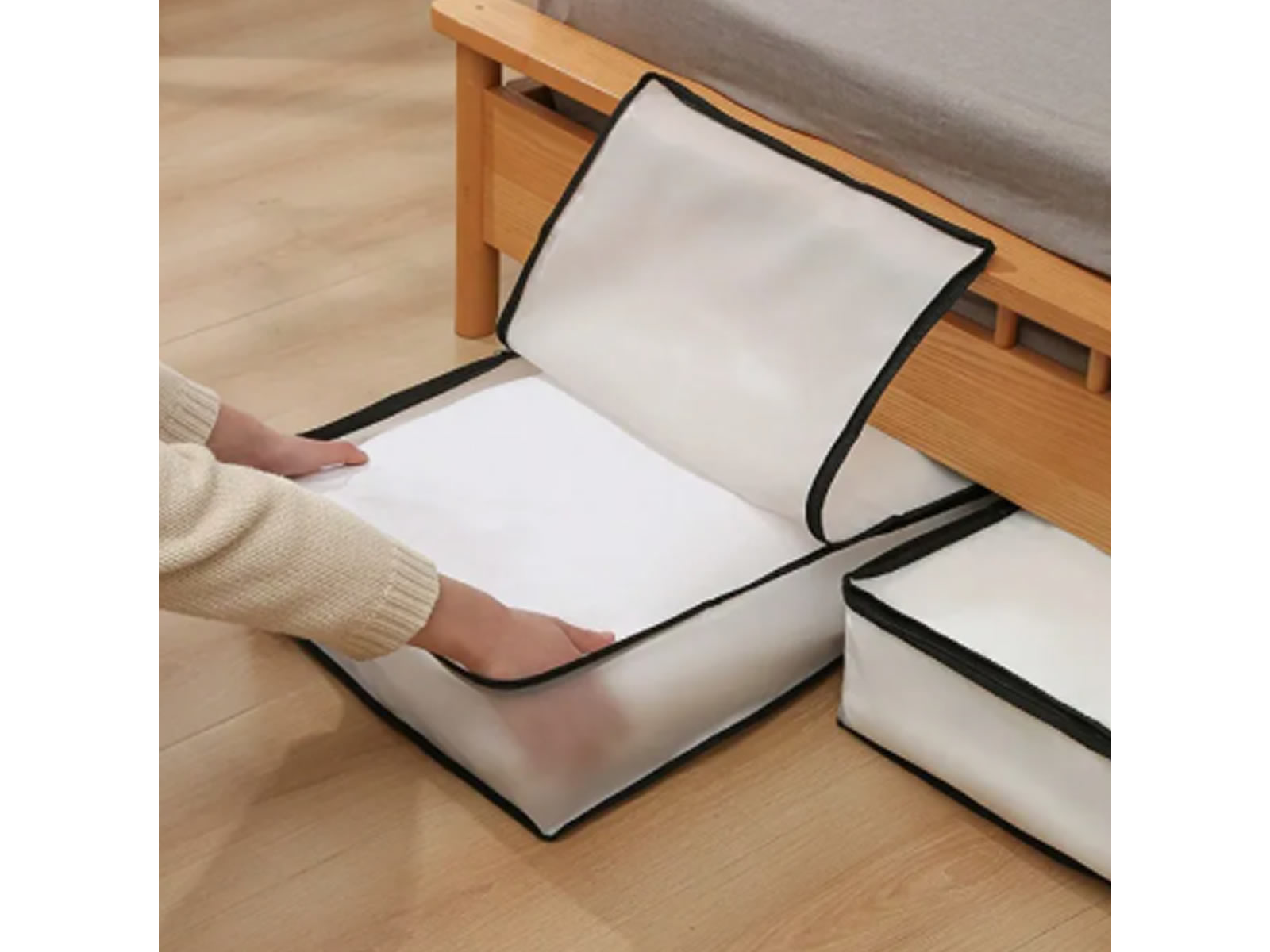 Organizador ropa bajo cama 80x45x15cm