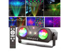 Proyector Luz Led Laser Audioritmo doble Bola