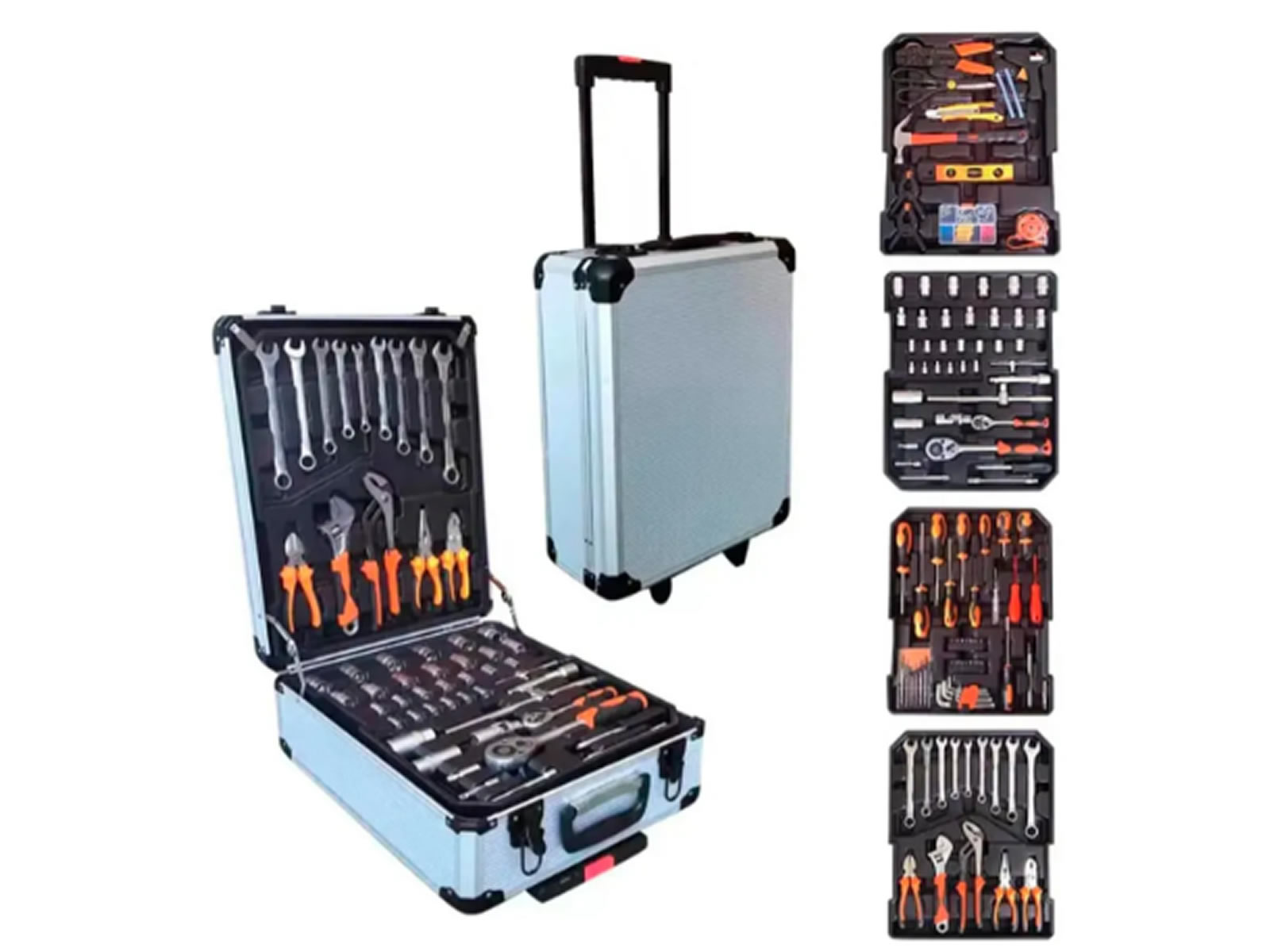 Maletin Portatil Juego Set Kit Pack Herramientas 187 Piezas