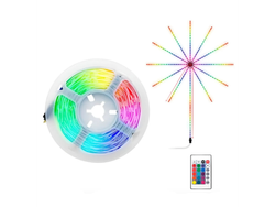 Tira Led Fuegos Artificiales con control