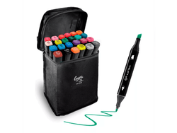 Marcadores doble punta x 24 PZ