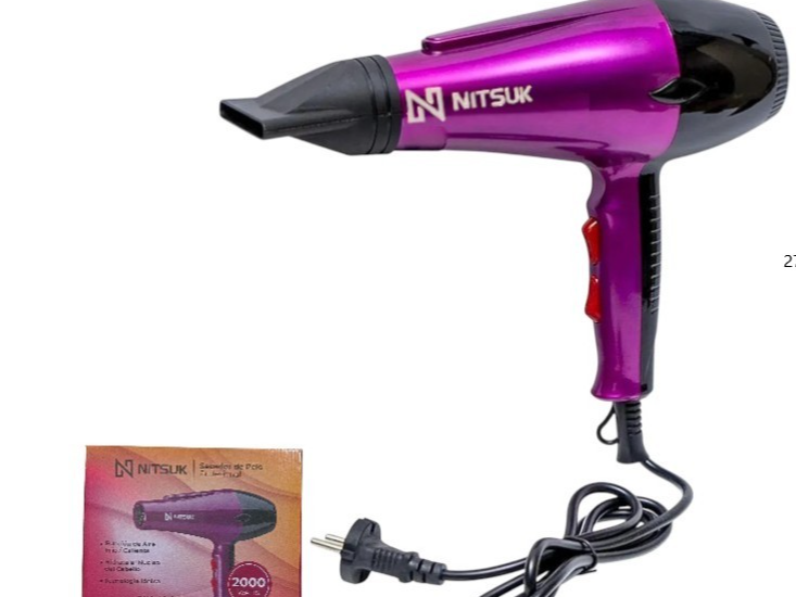 Secador Pelo frio calor 2000 w NITSUIK