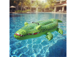 Colchoneta Inflable Cocodrilo