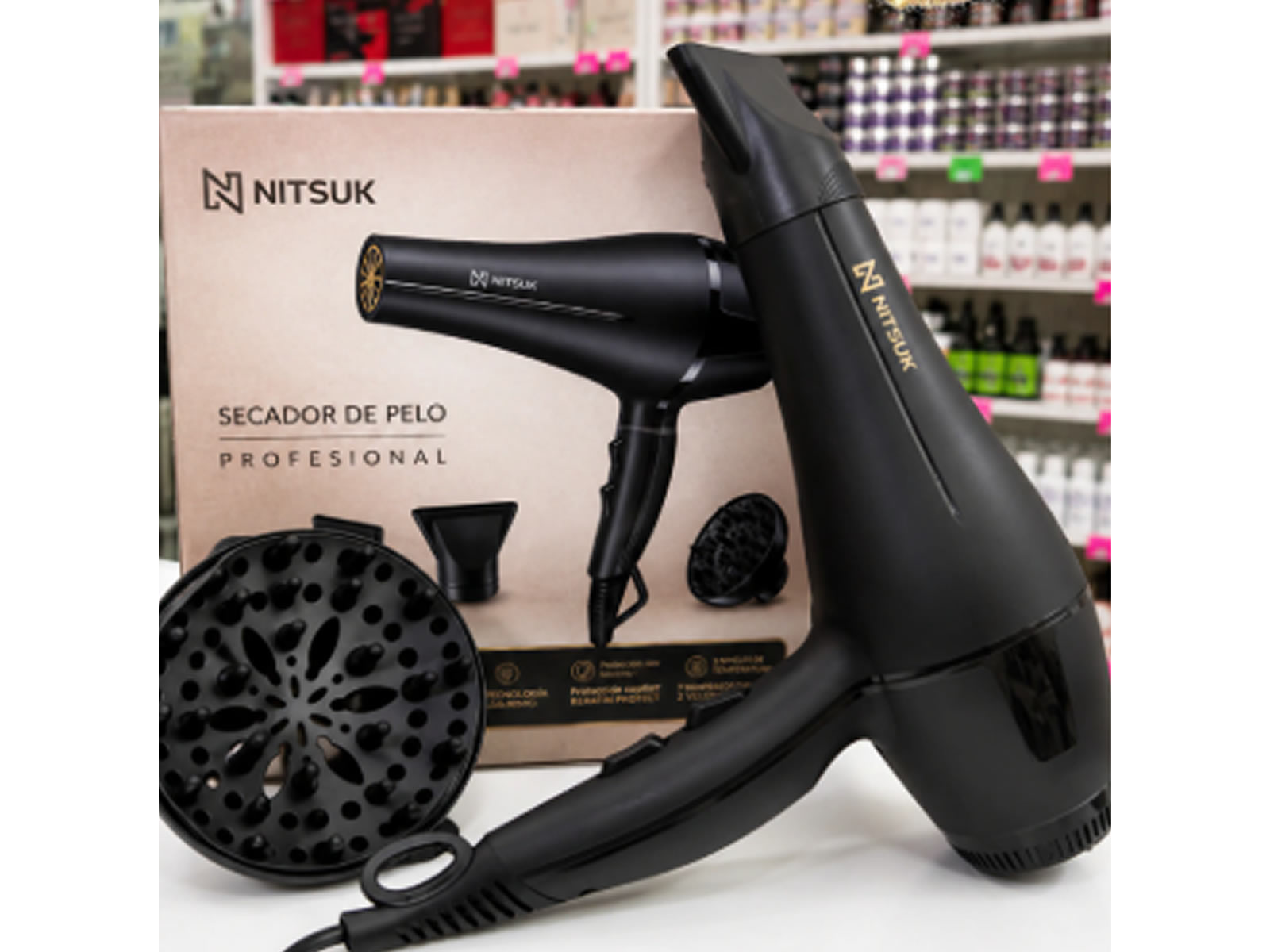 Secador Pelo 2400w difusor