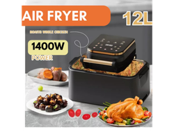 Freidora De Aire Electrica Digital 12 Litros Airfryer 1400w