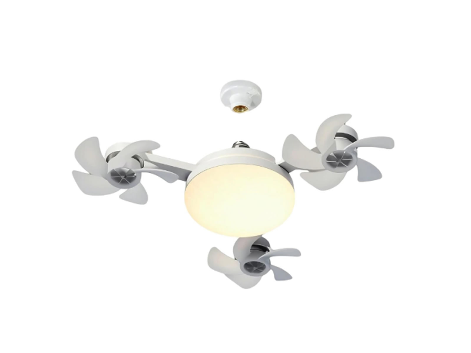 Ventilador foco 3 cabezales