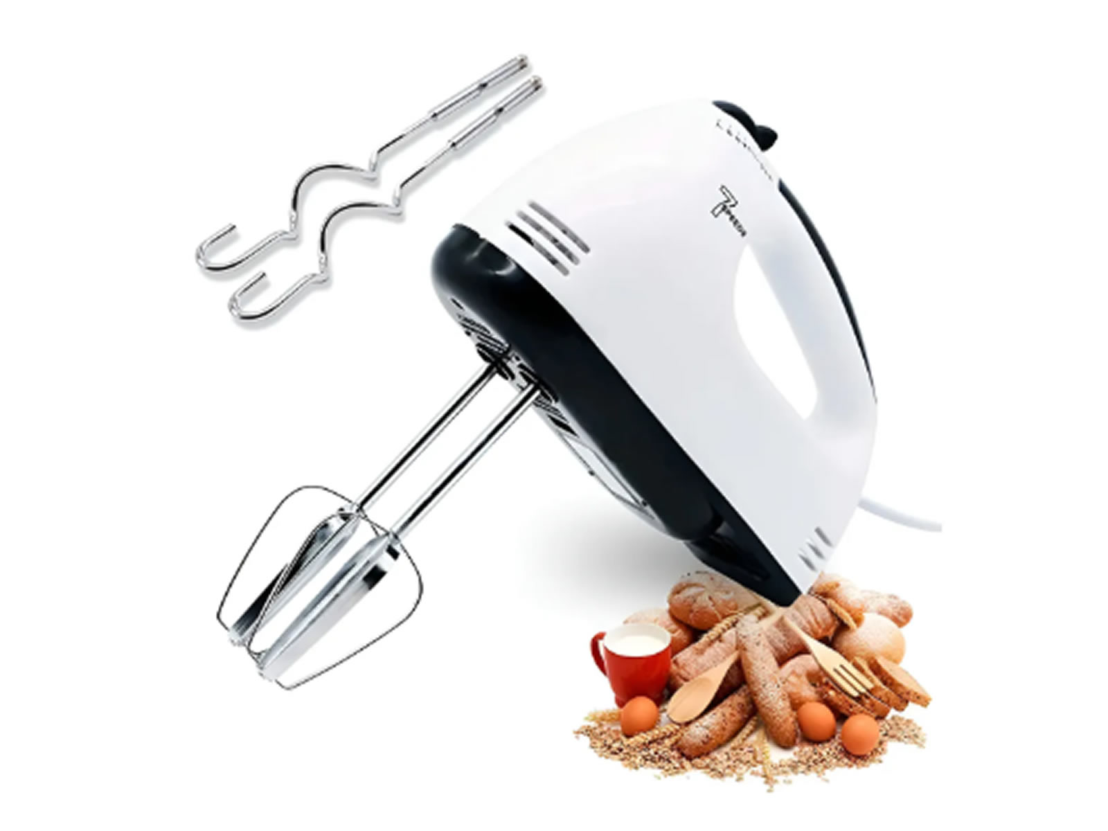 Batidora Eléctrica Portátil 7 Velocidades