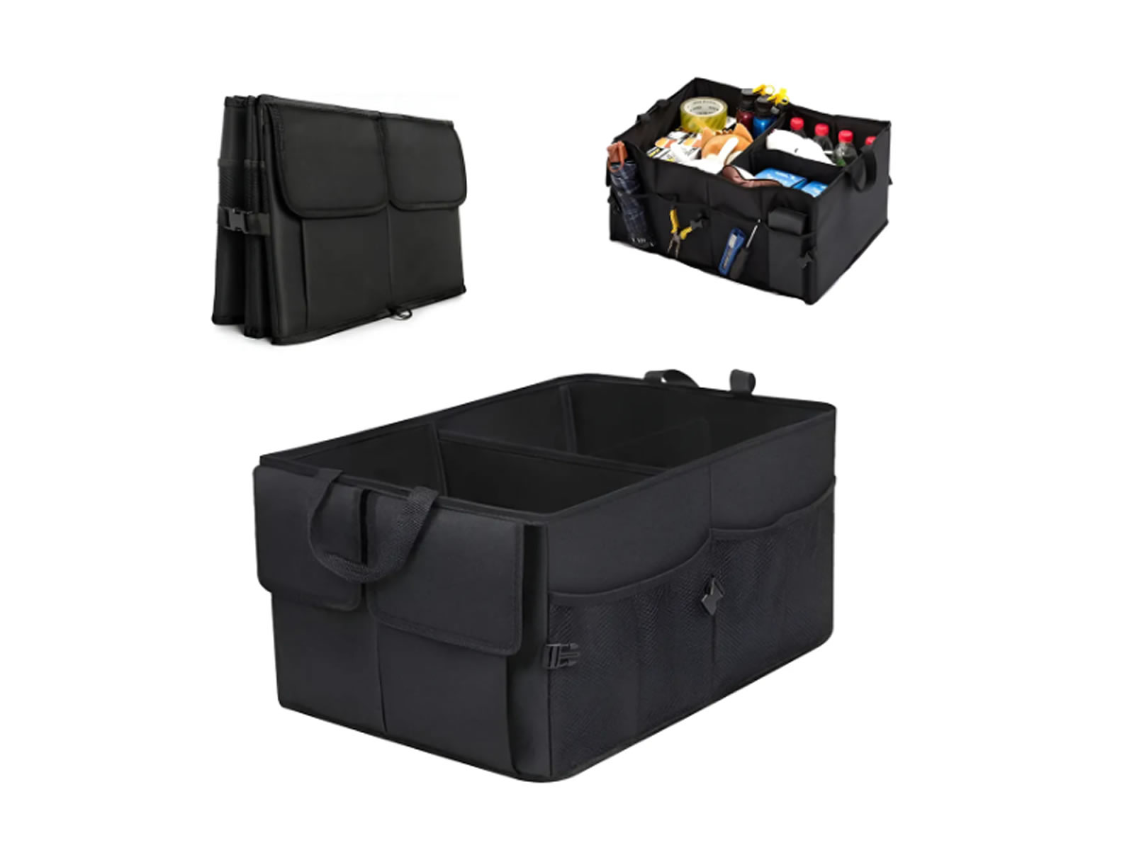 Bolso Organizador Baul Reforzado Plegable Auto