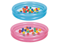 Pileta Inflable 95 cm con pelotitas x25u