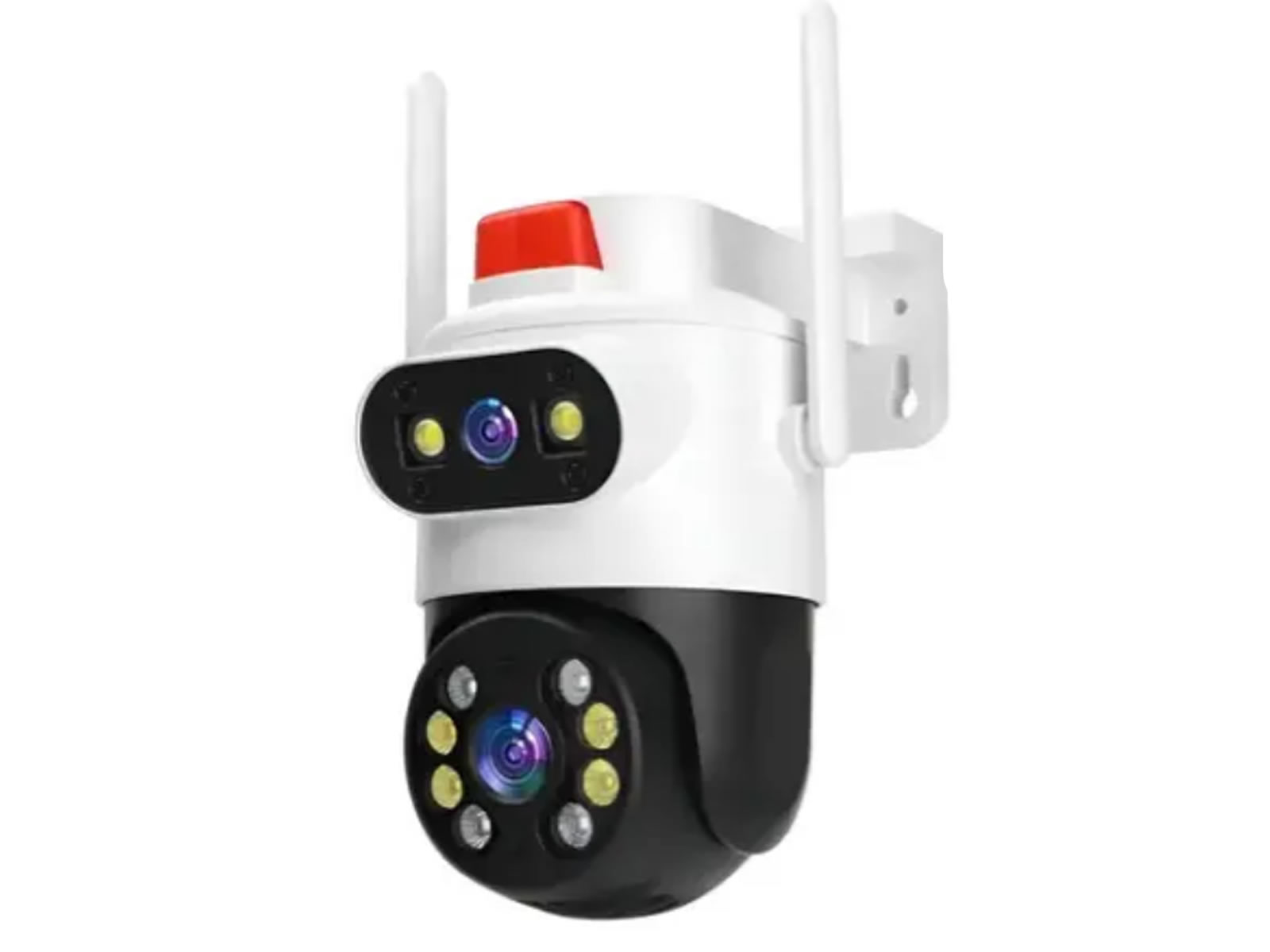 Camara Seguridad doble con alarma Icsse