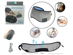 Auriculares Bluetooth con máscara para dormir