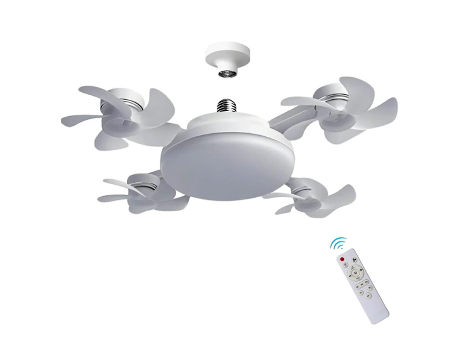 Ventilador foco 4 cabezales