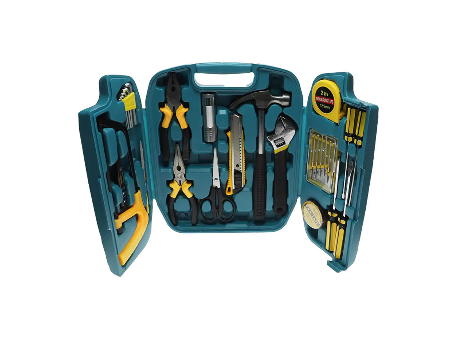 Set Herramientas 27 Piezas Multiuso Caja Organizadora de electrofiesta