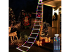 Luces Navideñas Forma Escalera 2mts 12 Escalones C/papá Noel