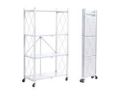 Estante Plegable 4 Pisos 124 x 72 x 34 cm