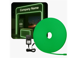 Neon Flex 5 metros verde C/FUENTE