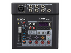 Consola Seisa Sq-w1213 De Mezcla 5 Canales