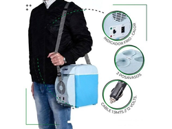 Conservadora Heladera Portatil Frió Calor Auto 7.5 Lts 12v