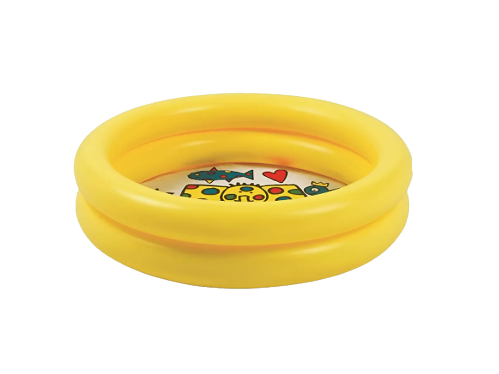 Pileta Inflable Infantil 2 Anillos 76cm Pelotero Bebe