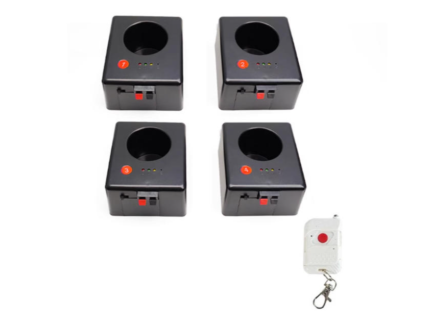 Base detonador x 4 chisperos