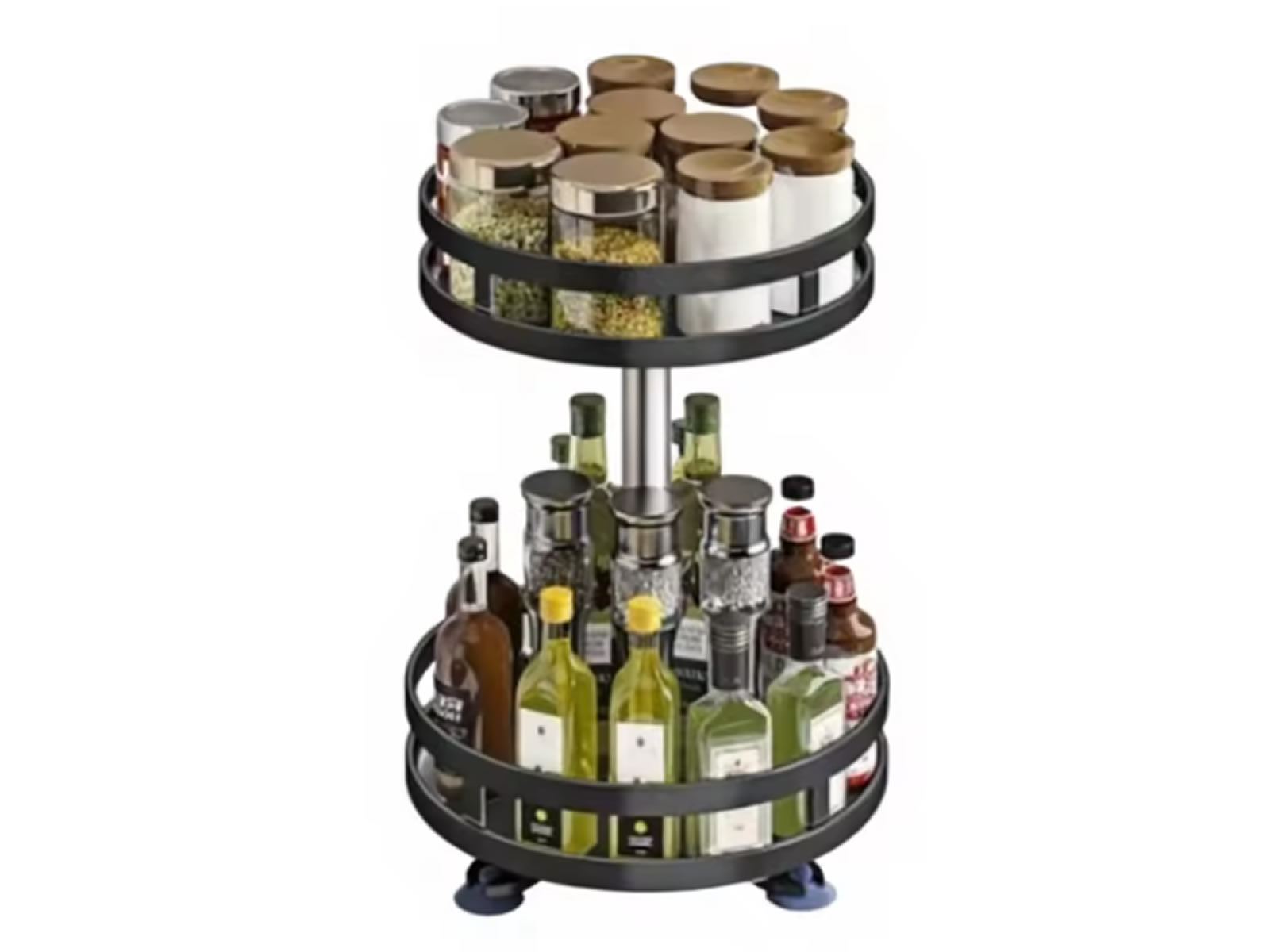 Organizador de especias Giratorio 2 niveles