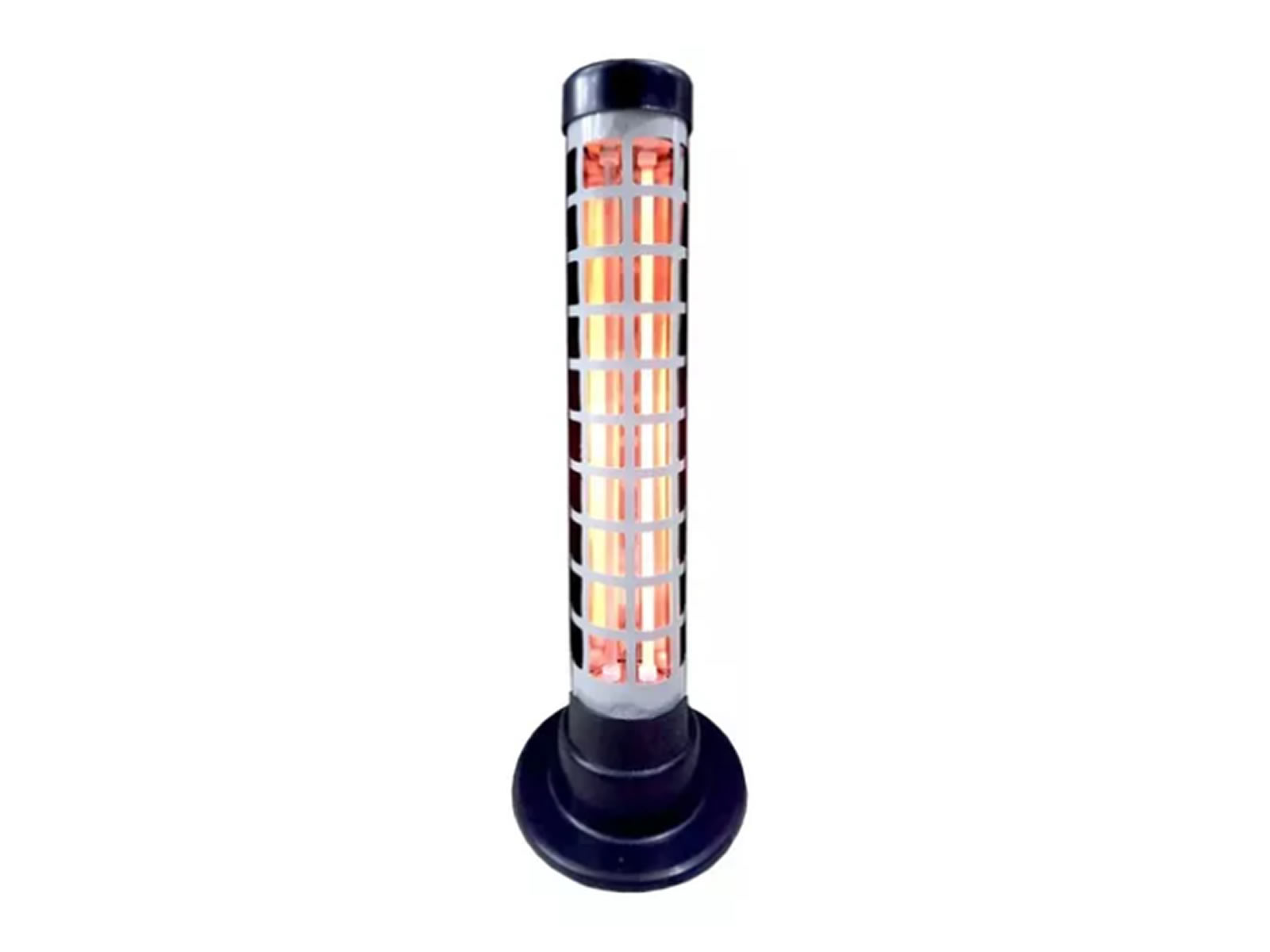 Estufa Cuarzo Vertical 2 Velas Electrica 1200w