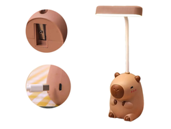 Velador led capybara Sacapuntas desk lamp