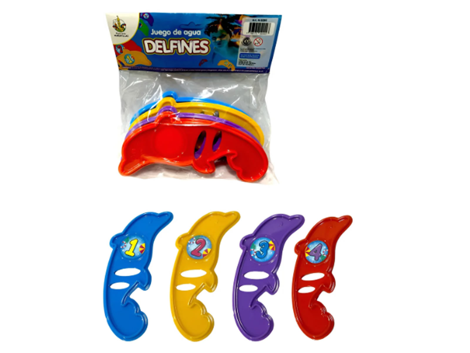 Juego de agua para buscar delfines