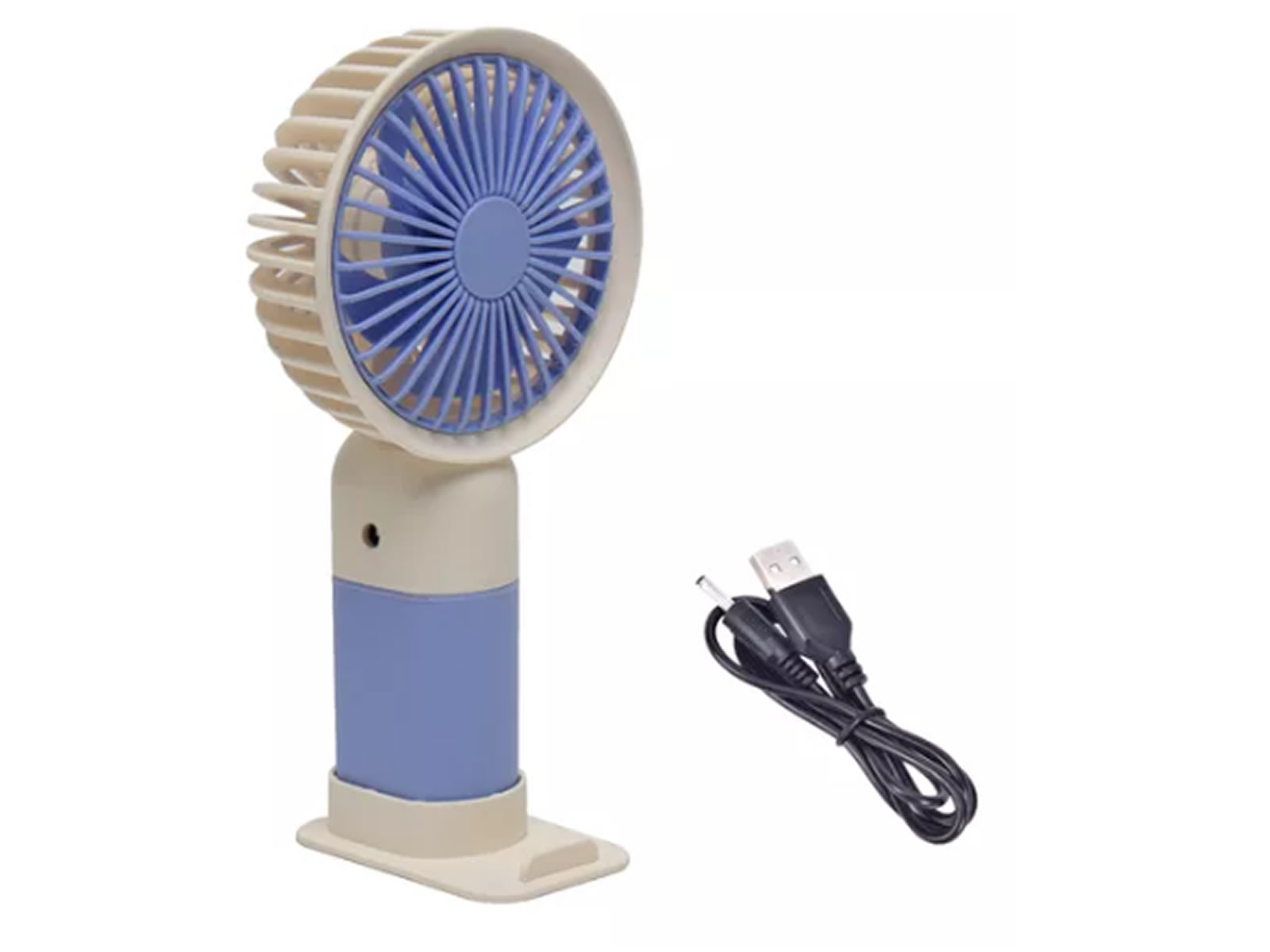 Mini Ventilador Portátil Recargable Mano Soporte Celu