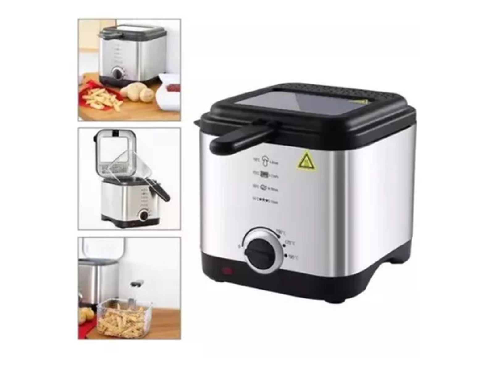Freidora De Aceite Oryx 900w 1,5l 220v Canasta Removible