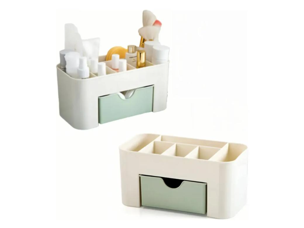 Organizador maquillajes escritorio 22x11x10 cm