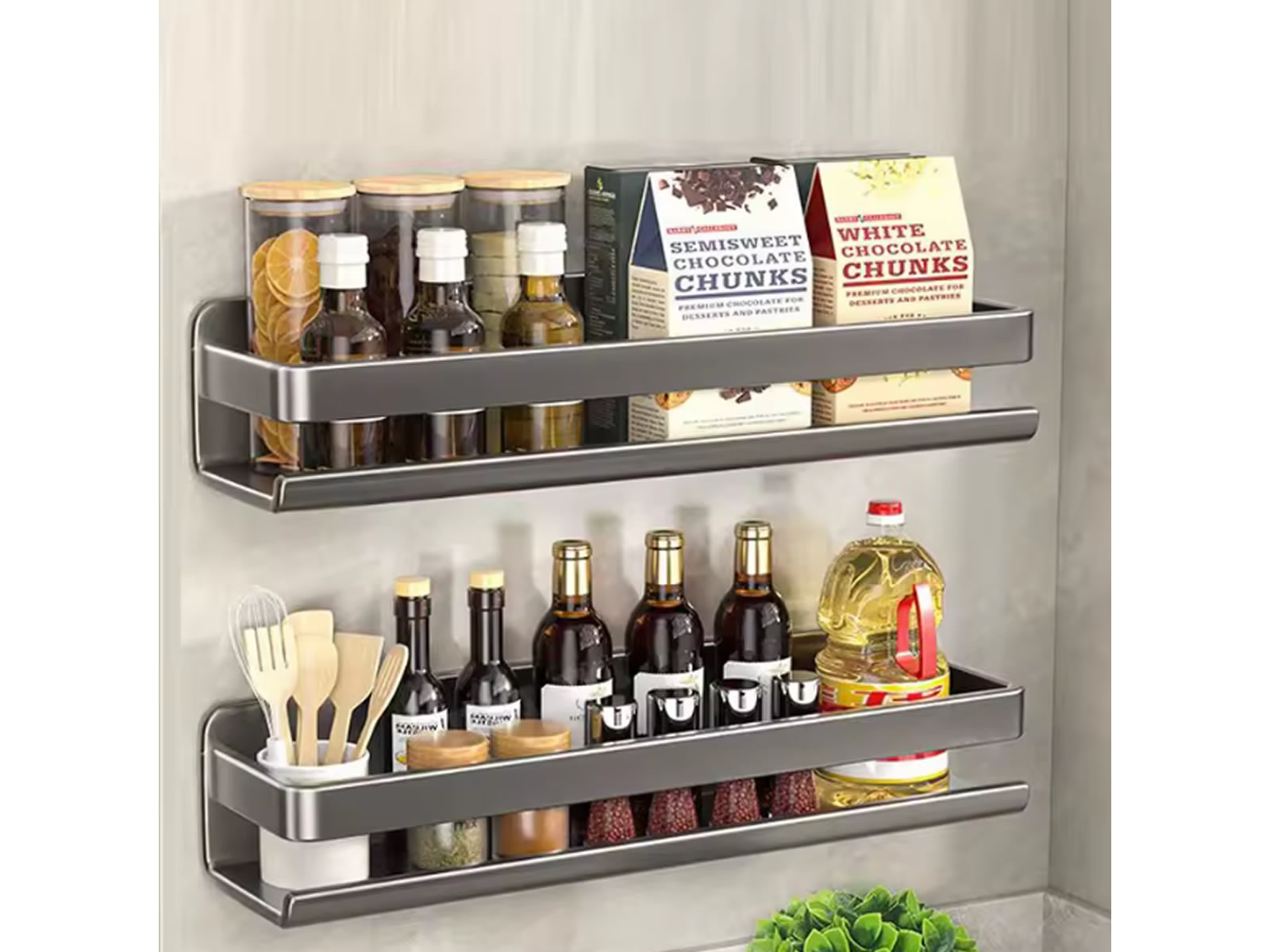 Organizador flotante cocina
