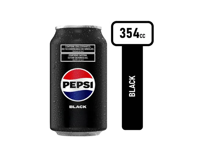 Pepsi black lata