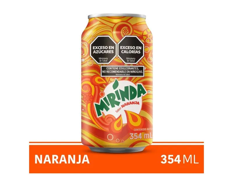 Mirinda naranja lata
