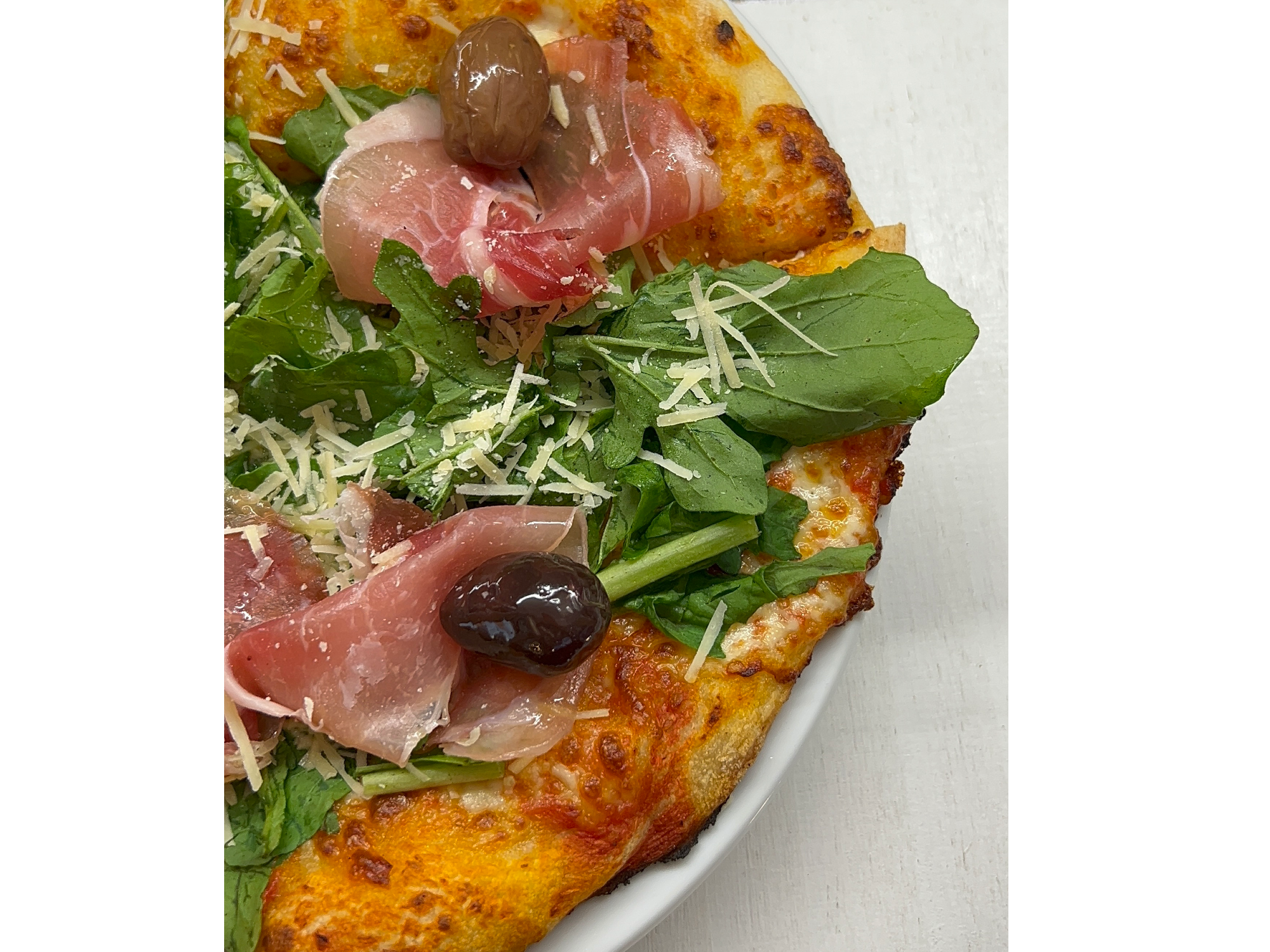 Rúcula y Jamón Crudo