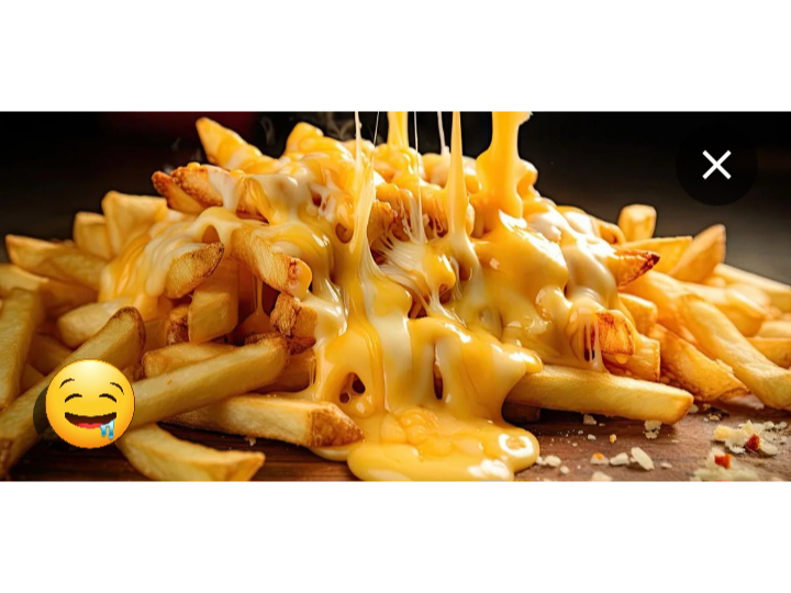 BANDEJA GRANDE DE PAPAS CON CHEDAR