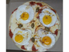 PIZZA C/ HUEVO FRI