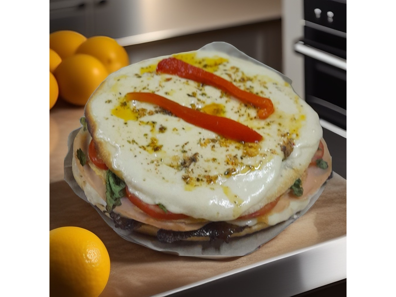 HAMB. EXTRA GRANDE GRAT. C/PORC. DE PAPAS