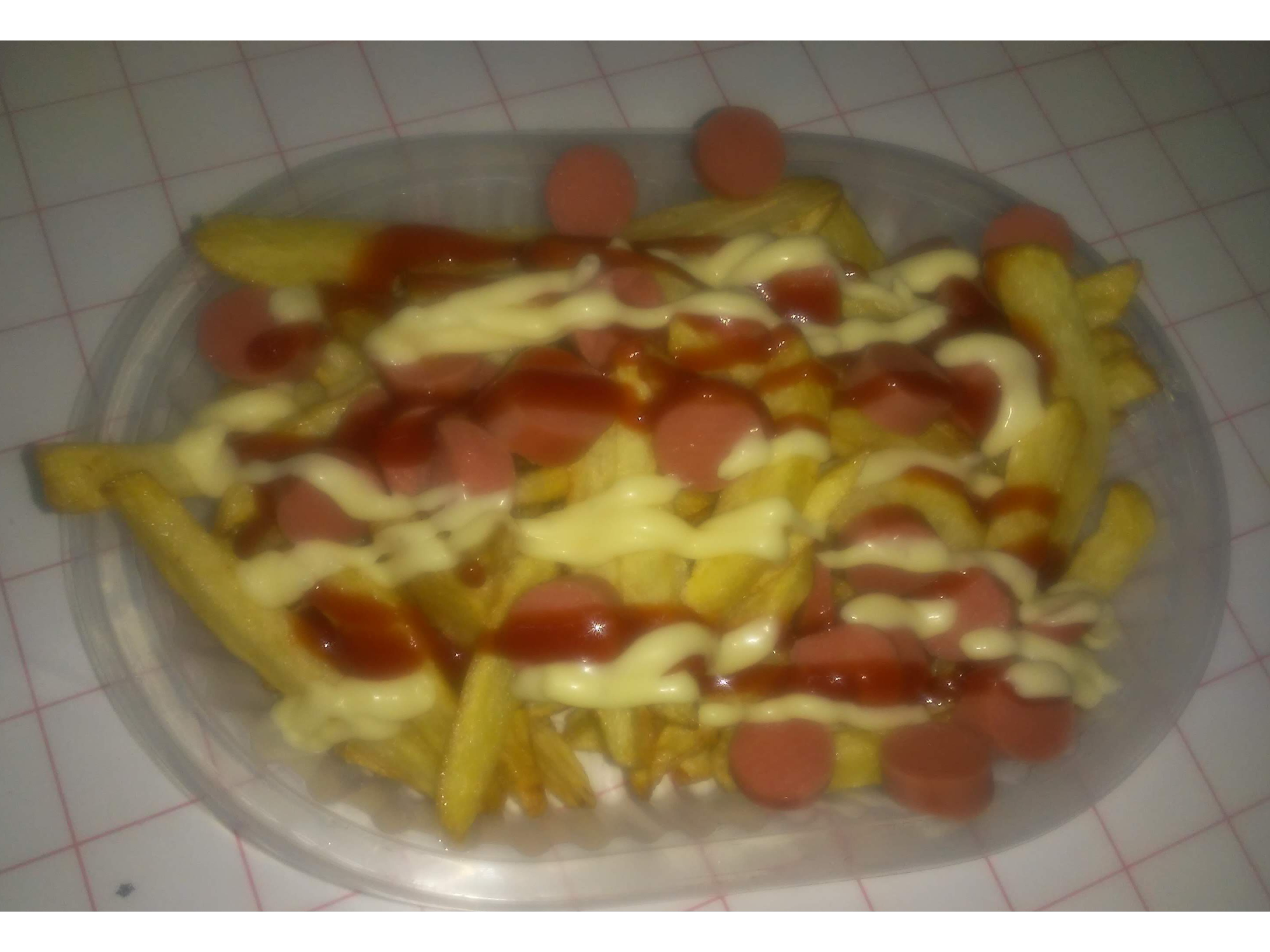 BANDEJA GRANDE DE SALCHI PAPAS