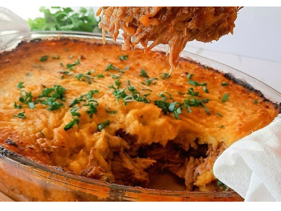 Pastel de Batata y Bondiola desmechada