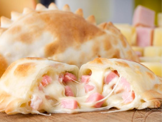 Calzón de Jamón , Queso y Verdeo 9/3