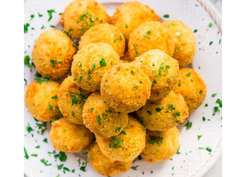 Croquetas de Arroz Primavera y queso