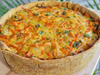 Tarta de Espinaca y Zanahoria