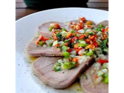 Lengua a la vinagreta