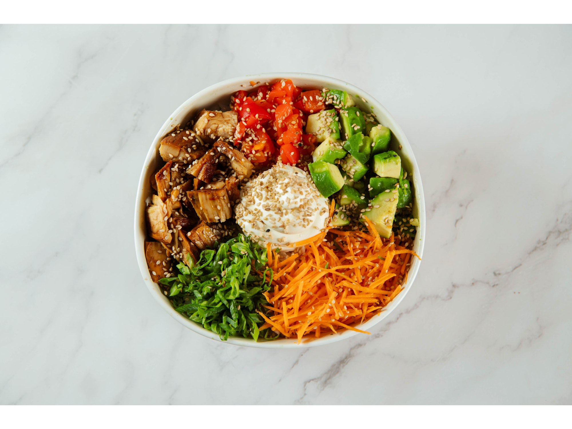 2 poke de pollo