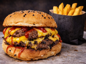 Cheesse Burger Doble de Villa Burger